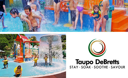 $24 for a Family Pass to Taupo DeBretts Hot Springs (value $50)