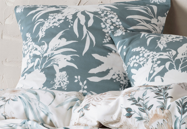 Nella Duvet Cover Incl. Pillowcase - Available in Four Sizes & Option for Extra European Pillowcase or Cushion