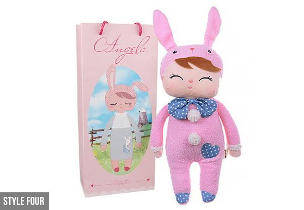 Plush Angela Rabbit Doll • GrabOne NZ