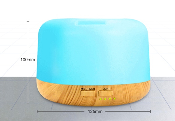 USB Ultrasonic Colour-Changing Air Aroma Humidifier