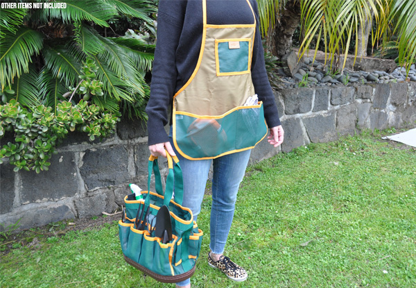 Garden Apron & Carry Bag Set