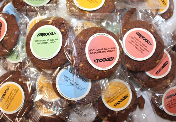 12 Mookies Cookies - The Deliciously Motivating Cookie - Options for up to 50 Cookies