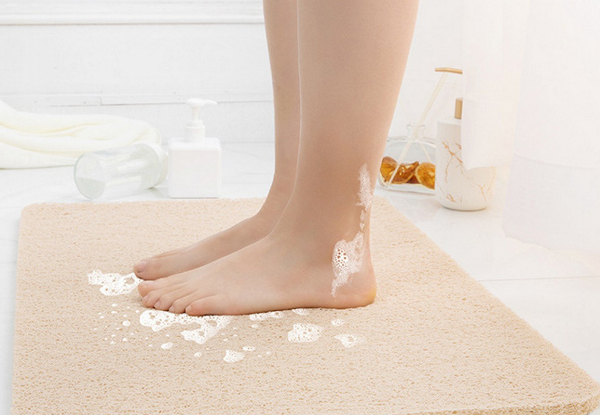 Quick Dry Loofah Bath Mat - Available in Three Colours