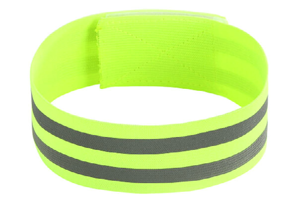 Two-Pack of High Visibility Double Reflective Bands
