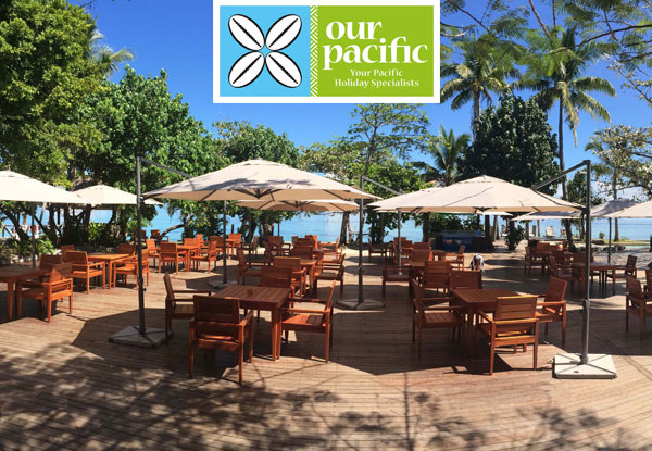 $799pp Twin Share for a Treasure Island Resort Fiji Getaway incl. Four Nights' Accommodation, Daily Full Breakfasts, FJ$400 Food, Beverage & Boutique Credit, Return Transfers & Watersports (value up to $1,399)