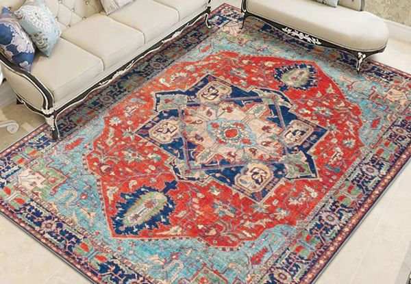 Luxury Non-Slip Large Traditional Rug