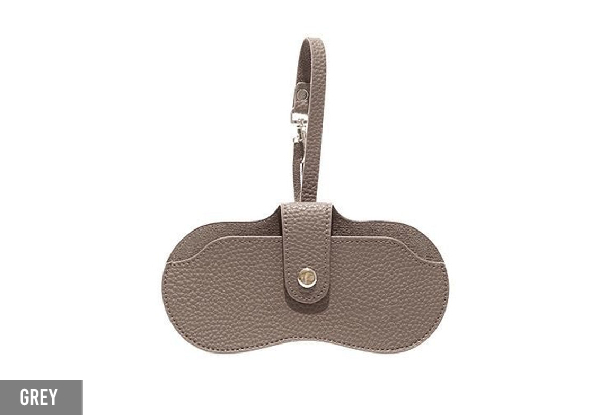 Two-Pack PU Leather Glasses Case - Available in Five Colours