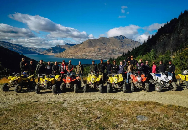 Above The Skyline Quad Tour with Off Road Adventures Queenstown from $314.60