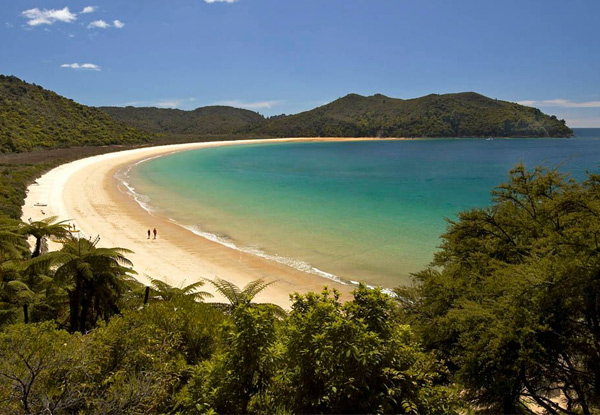 Per-Person Twin-Share Two-Day Springtime Special - Abel Tasman National Park Self Guided Walk incl. Transport, Accommodation, Lunch, Water Taxi & More - Option for Solo Traveller