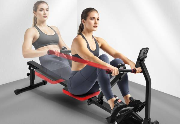 Genki Hydraulic Fitness Rowing Machine with 12 Levels