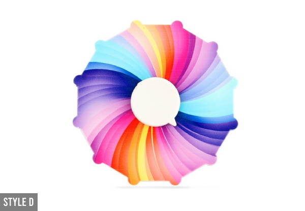 Rainbow Fidget Hand Spinner - Four Styles Available