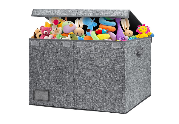 Large Foldable Toy Chest Box with Lid