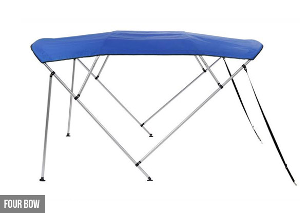 From $189 for a Three Bow Bimini Boat Top, or From $229 for a Four Bow Top - Available in a Range of Sizes