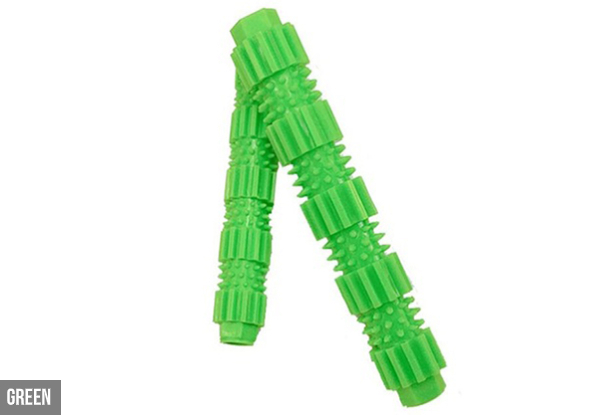 Dog Chew Rod Toy - Two Colours & Sizes Available with Option for Two