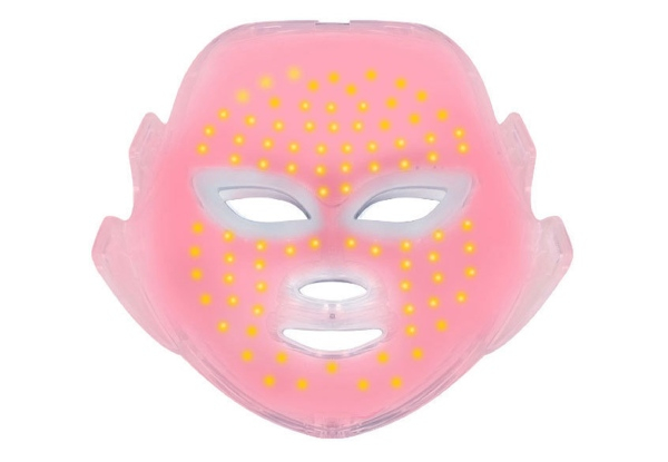 Seven Colour LED Light Therapy Face Mask - Option for Two-Pack