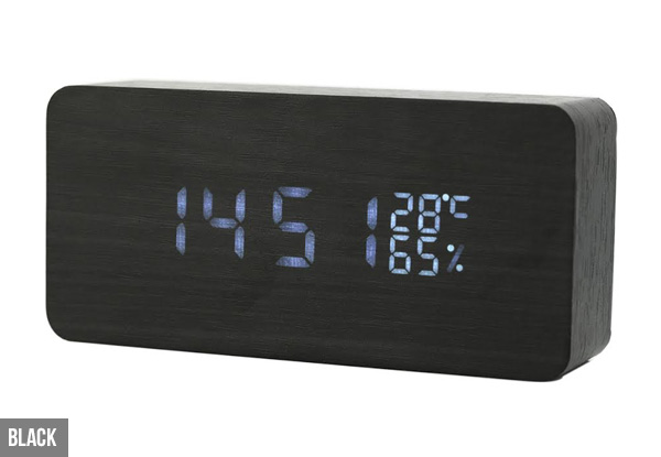 Desktop Digital Clock - Four Colours Available with Free Delivery