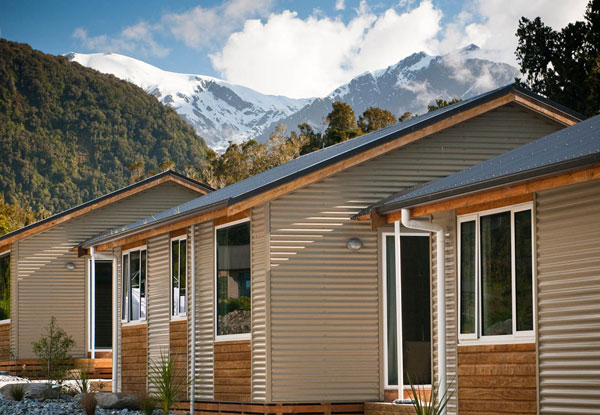 One-Night Franz Josef Alpine Retreat Stay for up to Four People incl. Continental Breakfast - Option for Three Nights