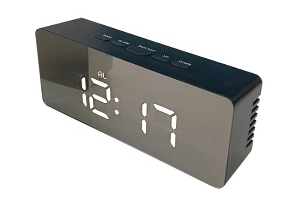 Digital Portable Alarm Clock - Two Colours Available