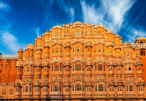 Per-Person, Twin-Share 10-Day Gems Of India Package incl. Breakfasts, Accommodation, Transportation, Taj Mahal, Train Ride, Boat Ride & More - Option for Three, Four- & Five-Star Accommodation Packages