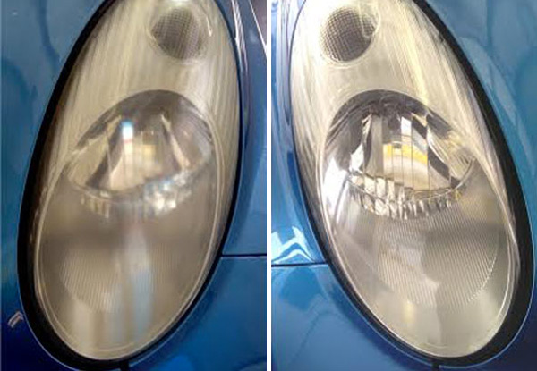 Ultimate Headlight Restoration - Options for Supreme Steam Stain Removal, Exterior Wash Wax & Polish, Revival Interior & Exterior or Deluxe Pre-Sale Groom