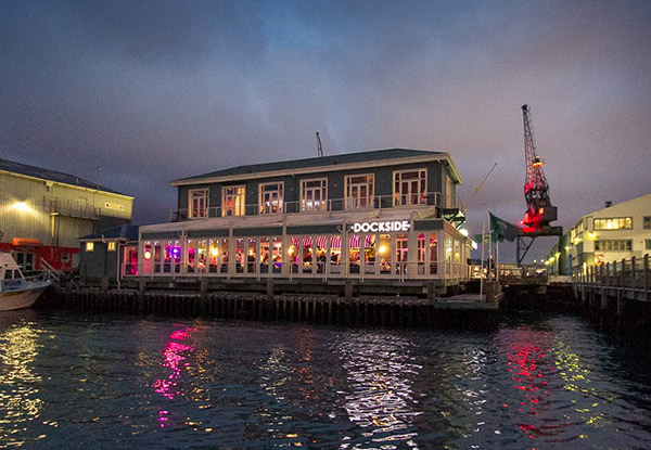 Function at Dockside Restaurant & Bar for 15 People incl. Three-Course Meal & Beverage - Options for up to 150 People & Bar Tab Options Available - Valid from 1st January 2019