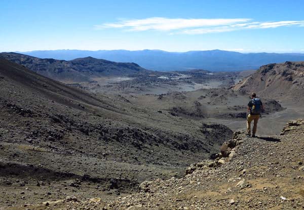 $330 for a Two-Night Tongariro Crossing Package for Two incl. Return Transfers to the Crossing, Ensuite Room & Spa Pool (value up to $550)