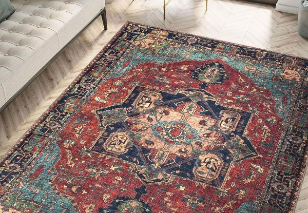 Luxury Non-Slip Large Traditional Rug