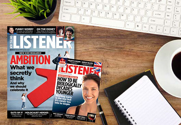 12 Issues of New Zealand Listener Magazine Subscription - Options for 26 or 52 Issues with Free Delivery