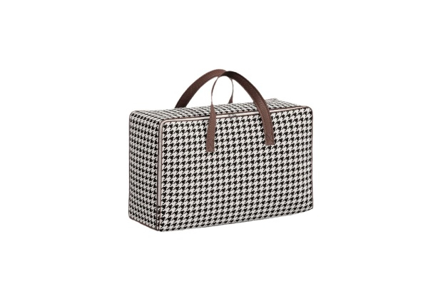 Houndstooth Pattern Storage Bag - Five Options Available