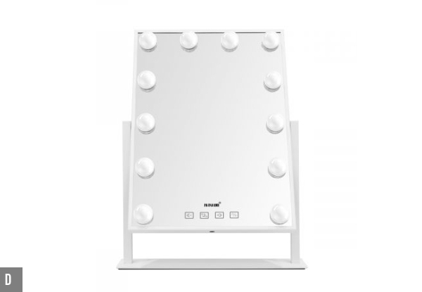Hollywood Makeup Mirror Vanity Range - Seven Options Available