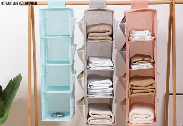 Multilayer Hanging Storage Bag - Three Colours Available