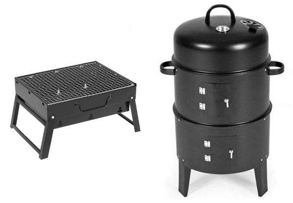 Charcoal BBQ Range - Eight Options Available