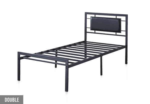 Dakota Metal Bed Frame - Two Sizes Available