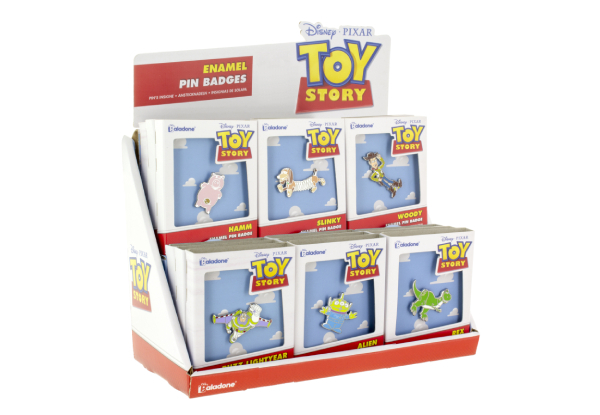 Toy Story Enamel Pin Badges - Six Options Available