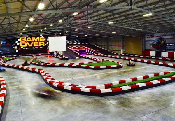 $25 for an Indoor Go Kart Session for One Person  – Options for a Weekday or Weekend Session (value up to $39)