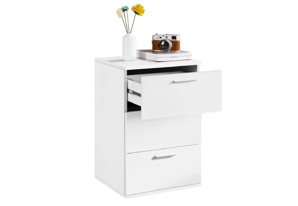 Two-Piece Three-Drawer End Table Cabinet