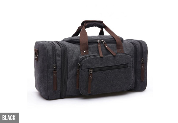 Canvas Duffle Bag - Five Colours Available