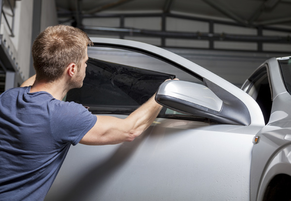 $165 for Vehicle Window Tinting for Any Hatchback or Sedan