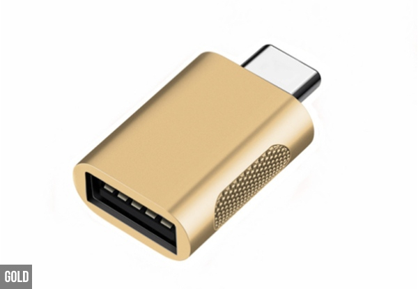 Two-Pack of Type-C to USB 3.0 Adaptor - Four Colours Available
