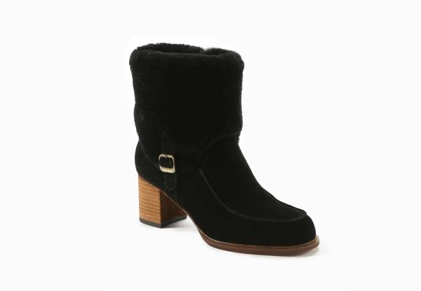 Ugg Presley Platform Ankle Boots - Six Sizes & Two Colours Available