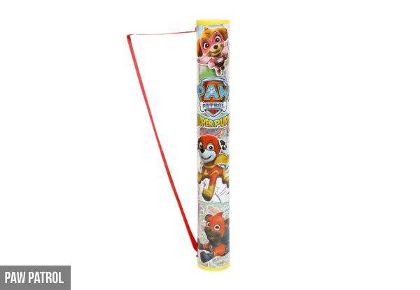Paw Patrol Activity Tube - Option for Frozen Themed