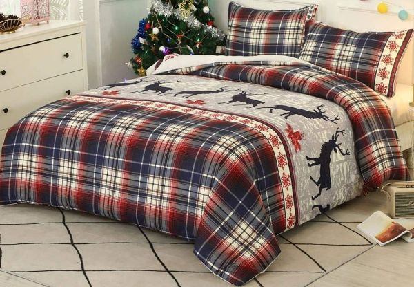 Christmas Duvet Cover Set - Available in Thee Styles & Four Sizes