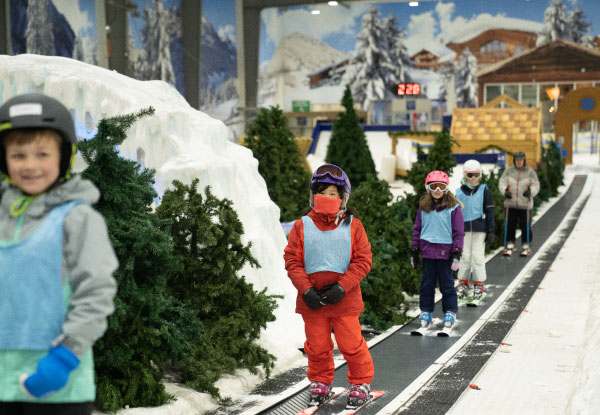 Children's Snowplanet Birthday Party Package for Six Children incl. One-Hour Private Ski or Snowboard Lesson with a Qualified Instructor & Two-Hour Pass to the Snow - Valid Now Until March 2024