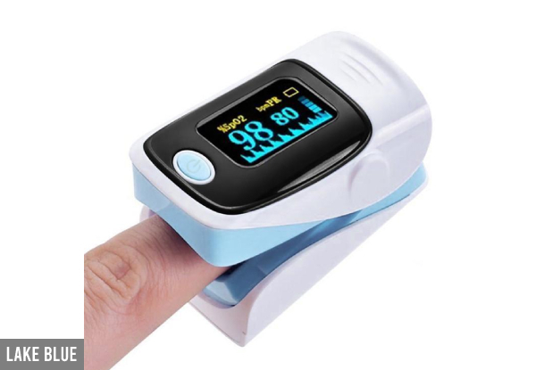 Blood Pressure Monitor with Pulse Oximeter - Available in Five Colours