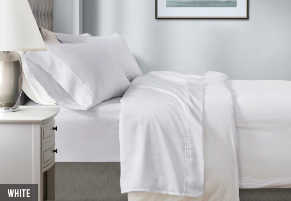 700TC Renee Taylor Tencel Lyocell Fibre & Cotton Sheet Set - Available in Four Colours & Five Sizes