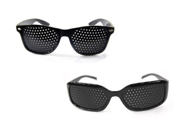 Anti-Fatigue Eyesight Pinhole Glasses - Available in Two Options