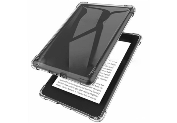 Shockproof Clear Case Compatible with Kindle - Option for Two-Pack & for Models M2L3EK, M2L4EK & C2V2L3