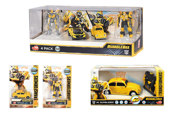 Four-Piece Transformers Model Gift Pack - Options for VW & Robot Model or VW RC Car Model Available