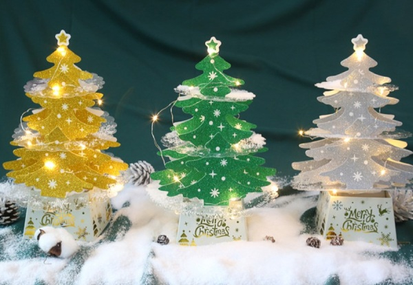 Table Top Mini Christmas Tree - Three Colours Available