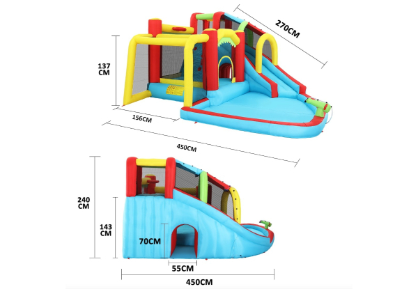 8-in-1 Inflatable Water Park